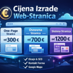 web-stranica cijena