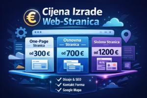 web-stranica cijena